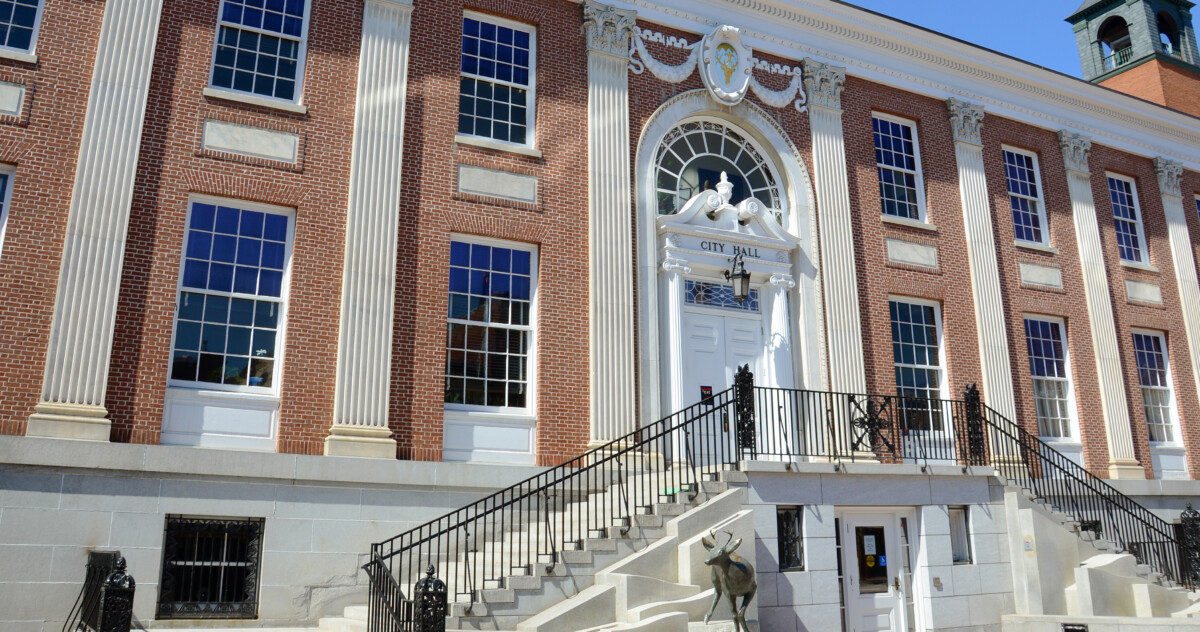 Burlington Vermont City Hall entrance